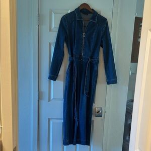 INC International Concepts Dark Blue Denim Jacket